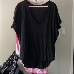 Express black burn shirt